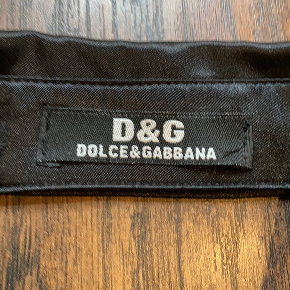 Dolce & Gabbana Black Silk Blouse - Picture 3 of 11